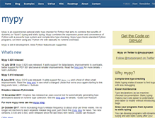 Tablet Screenshot of mypy-lang.org